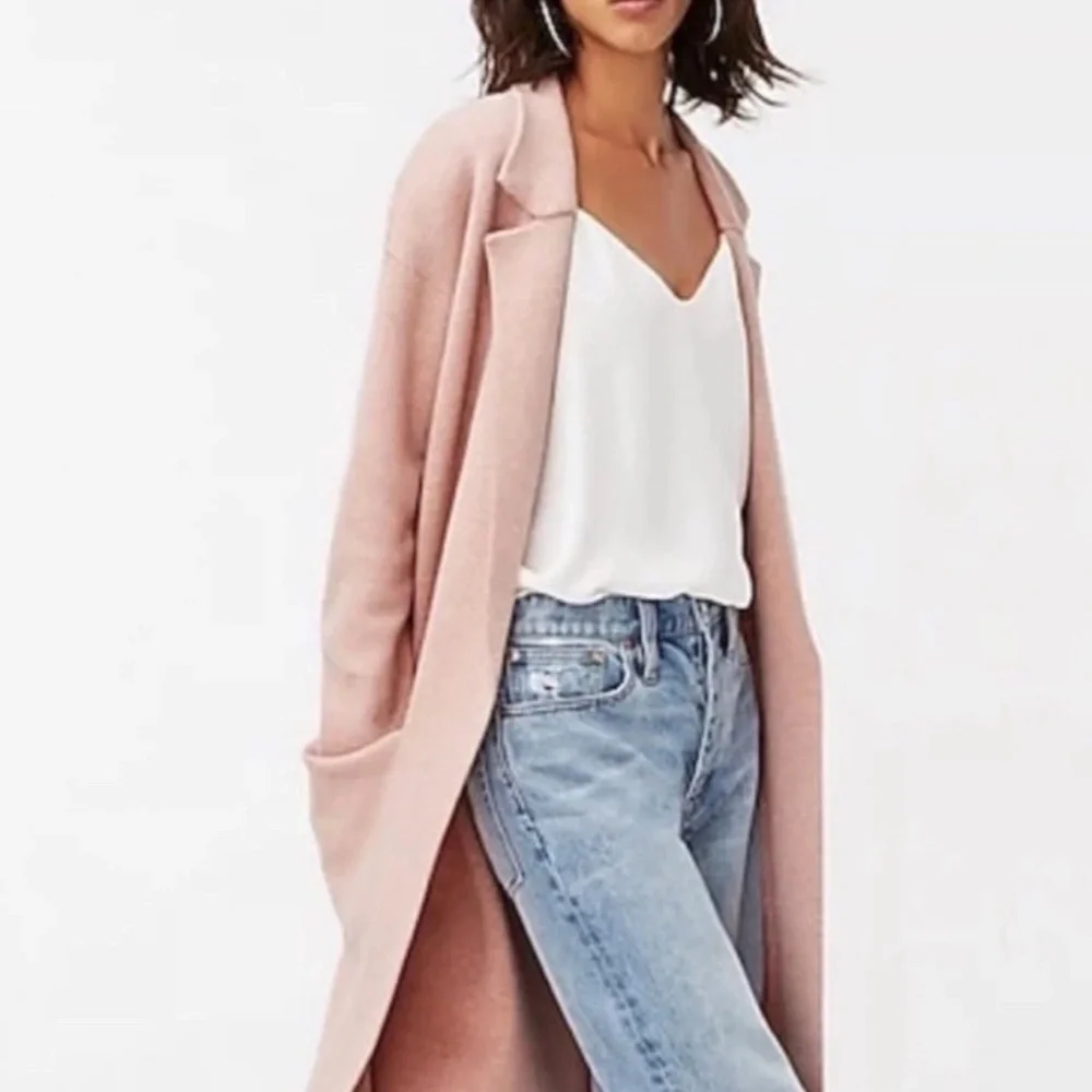 New J.Crew Ella sweater medium cardigan long jacket coat Anthropologie $198.00 - Picture 7 of 13